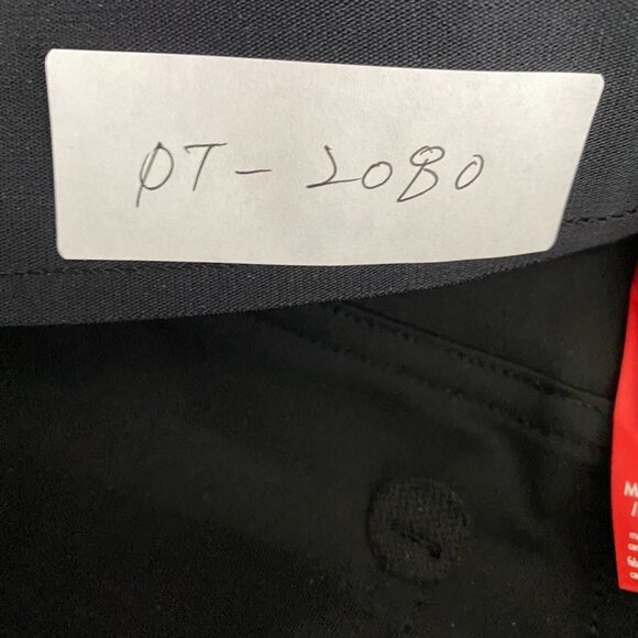 Spanx Leather Like Straight Leg Pants Medium Luxe Black Stretch NWT PT-2080‎ - Picture 2 of 12